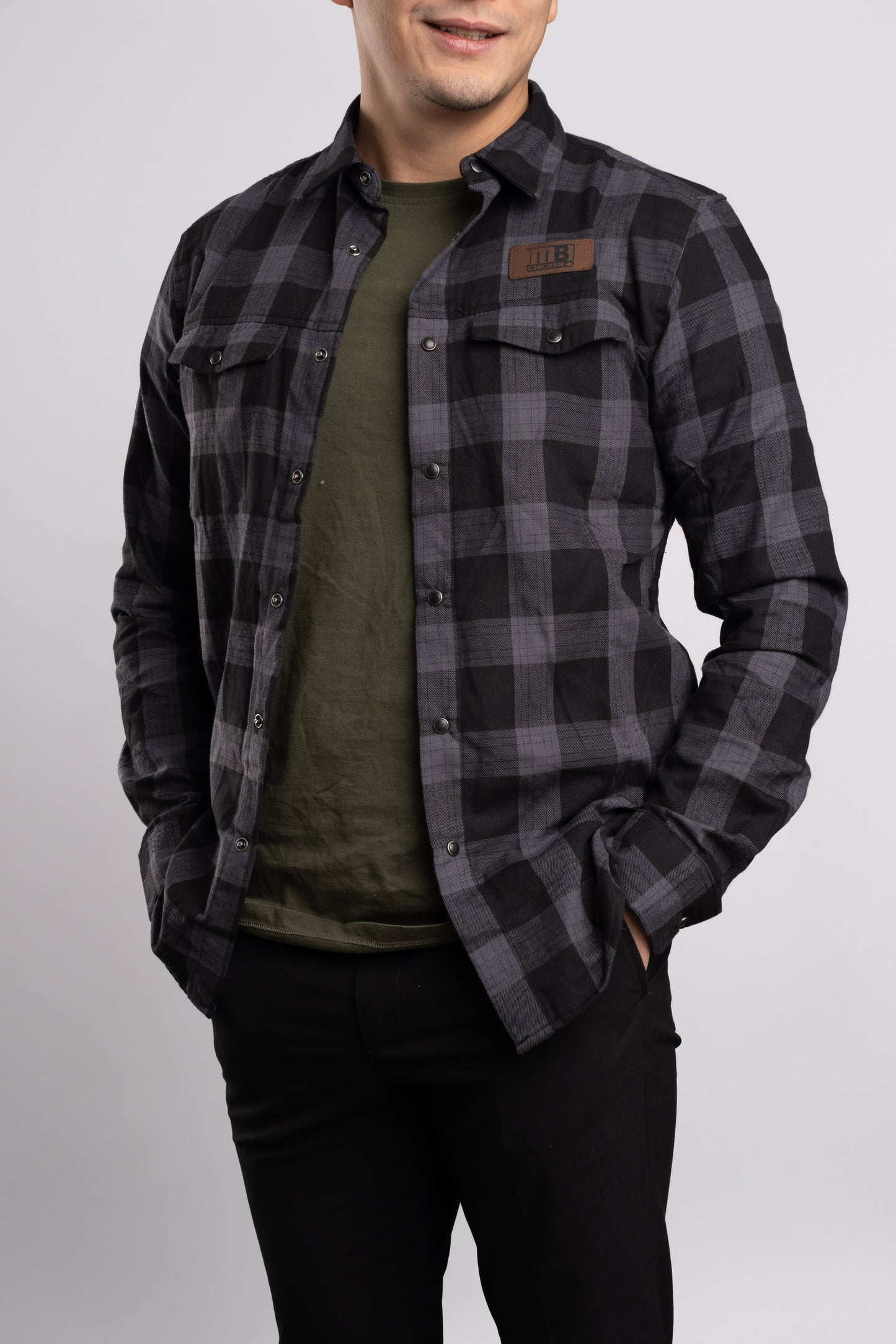 Flannel Shirt - Carbon