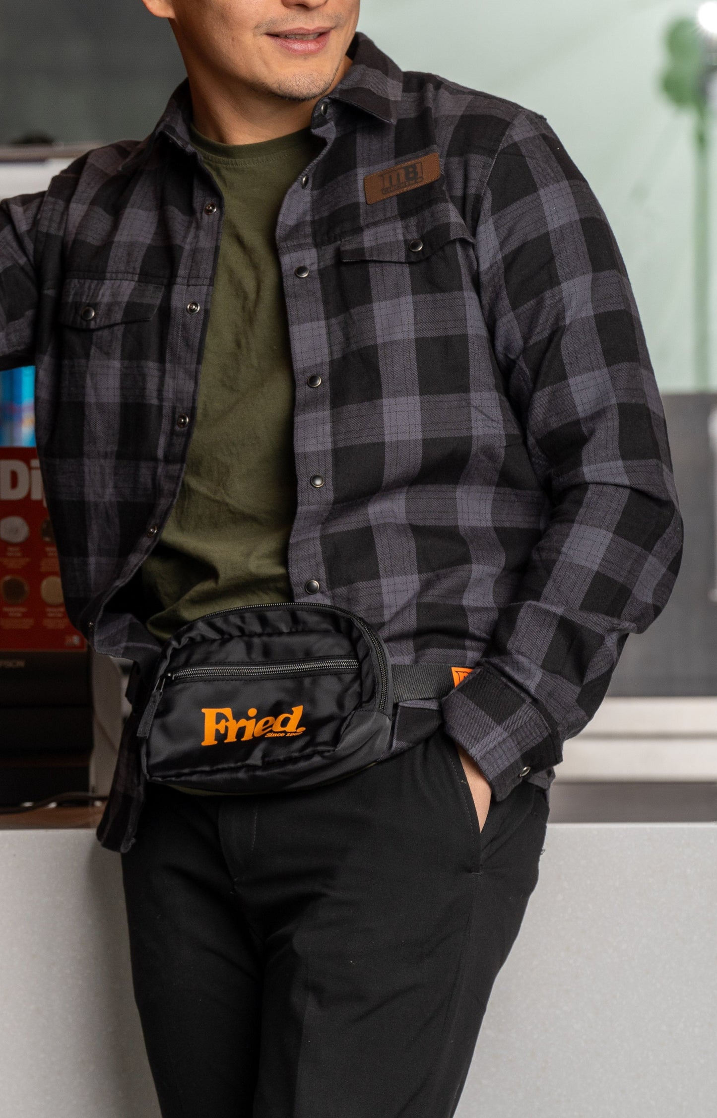 Flannel Shirt - Carbon