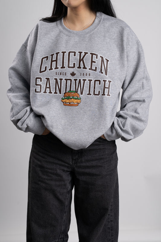 Chicken Sandwich Varsity Crewneck