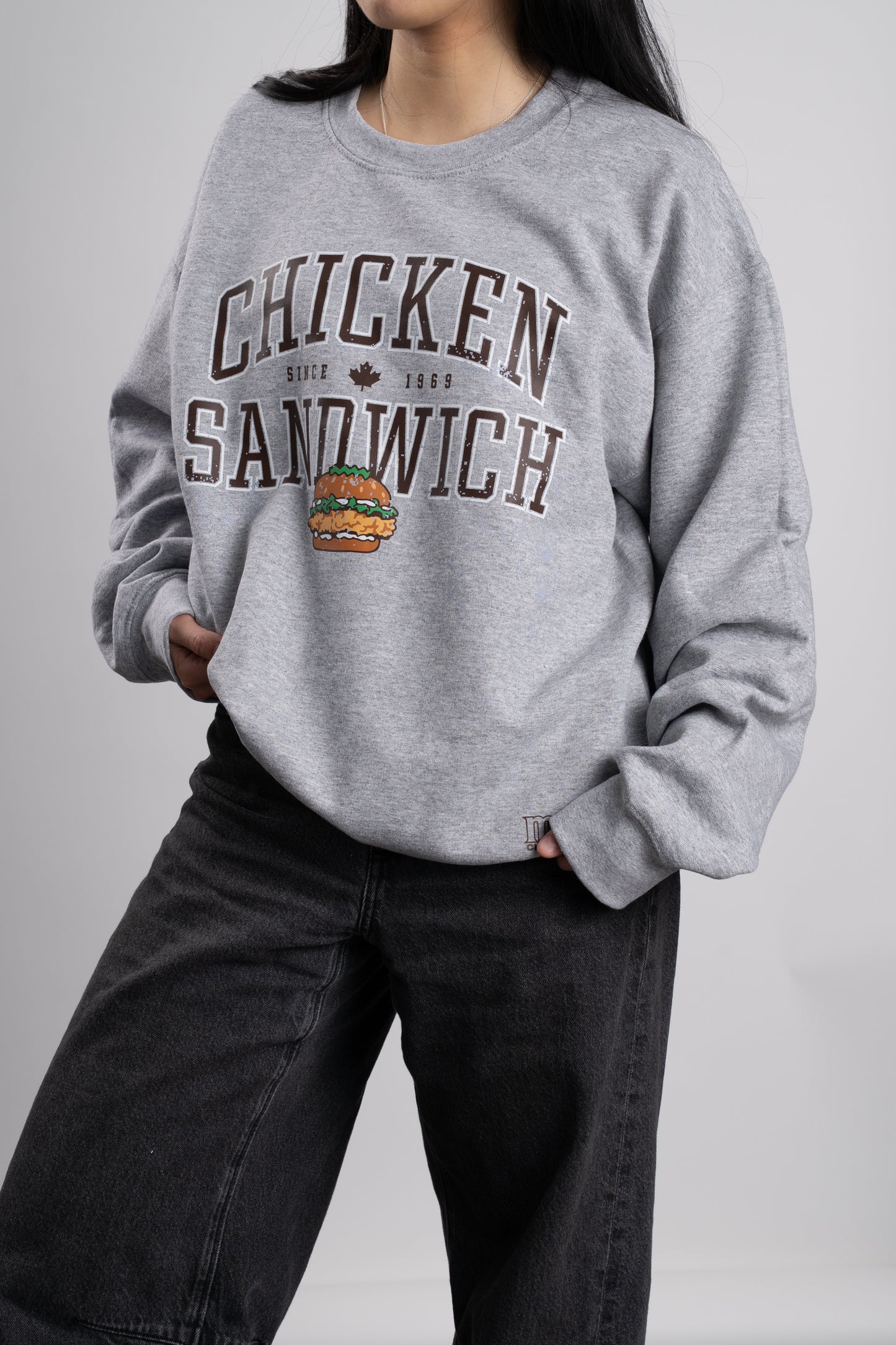 Chicken Sandwich Varsity Crewneck